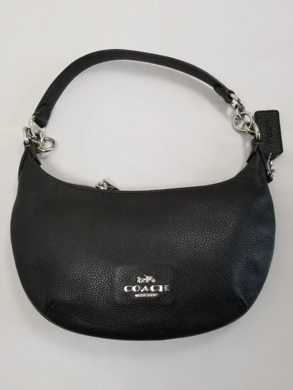 Coach Mini Payton Shoulder Bag Pebbled Leather
